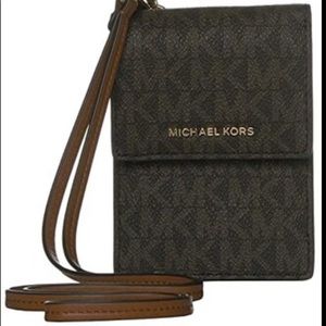 michael kors lanyard wallet